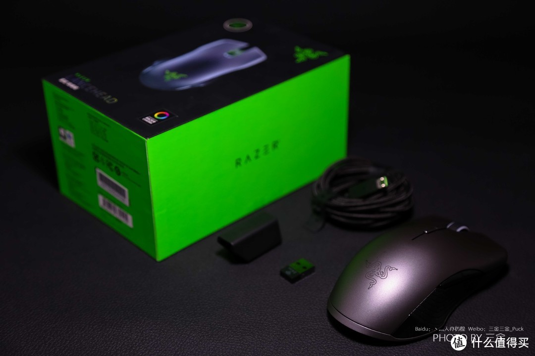 被蛇咬一口，从此灯厂路转粉—RAZER 雷蛇 锐蝮蛇 无线至上 鼠标 开箱