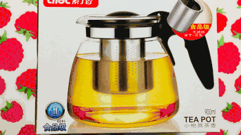 紫丁香 耐热玻璃茶壶外观展示(滤网|壶柄|材质|滤网托|壶盖)