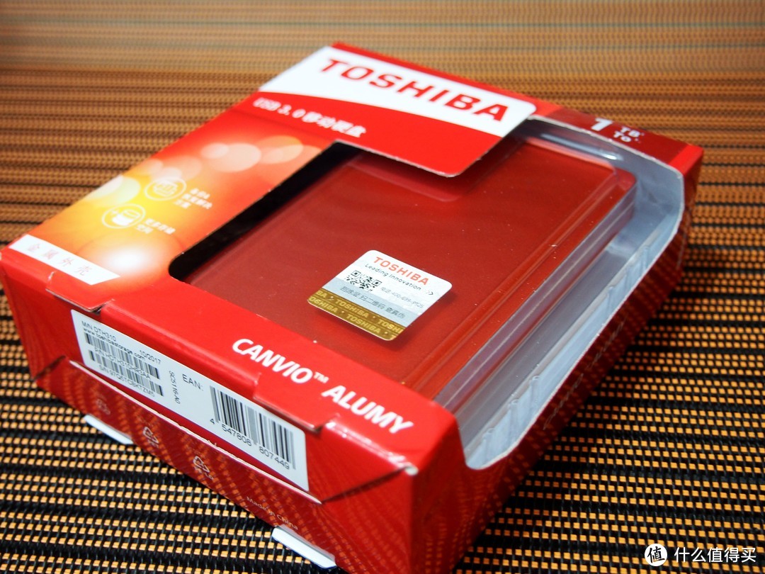 #晒单大赛#TOSHIBA 东芝 Alumy系列 1TB 2.5英寸 USB3.0 移动硬盘 晒单