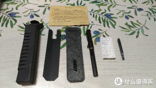 晚到的开箱—Lamy 凌美 狩猎者 磨砂黑 钢笔 开箱简评