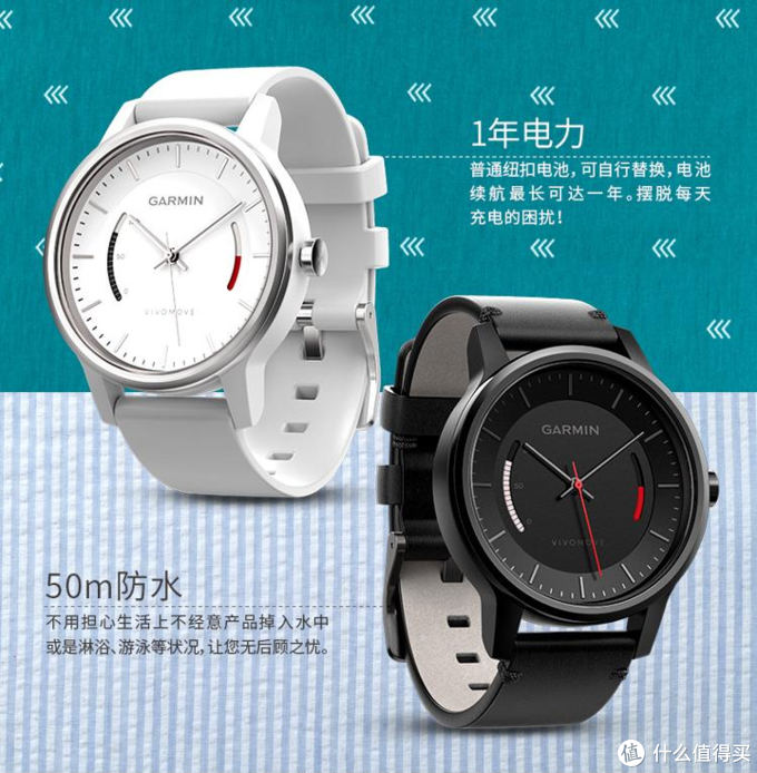 第一块智能表——GARMIN 佳明 vivomove 智能手表