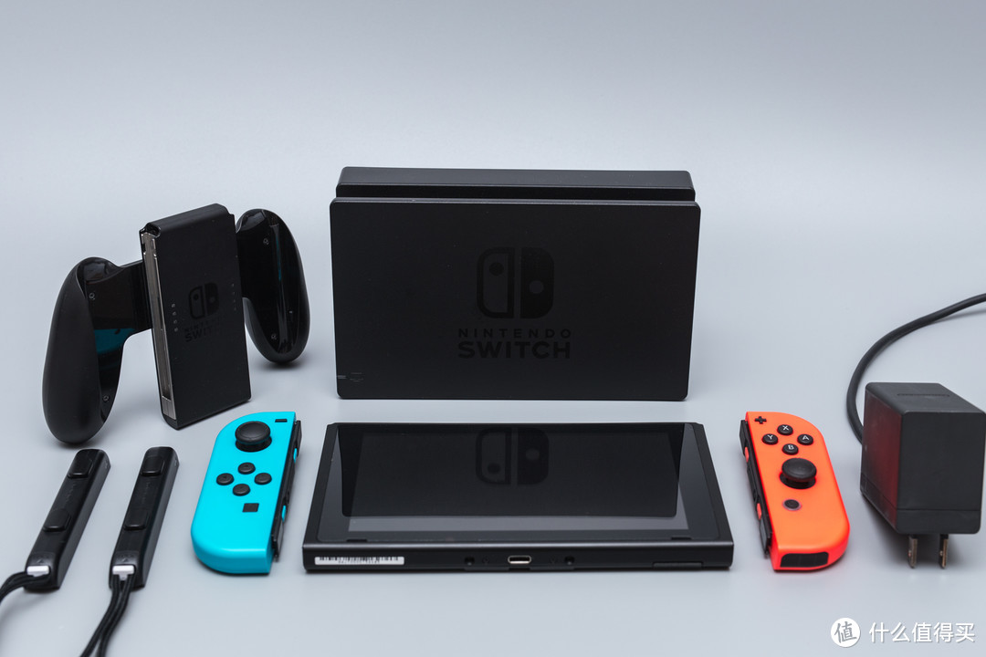 一篇迟到的晒单：Nintendo 任天堂 Switch 红蓝配色+方向盘套装 开箱