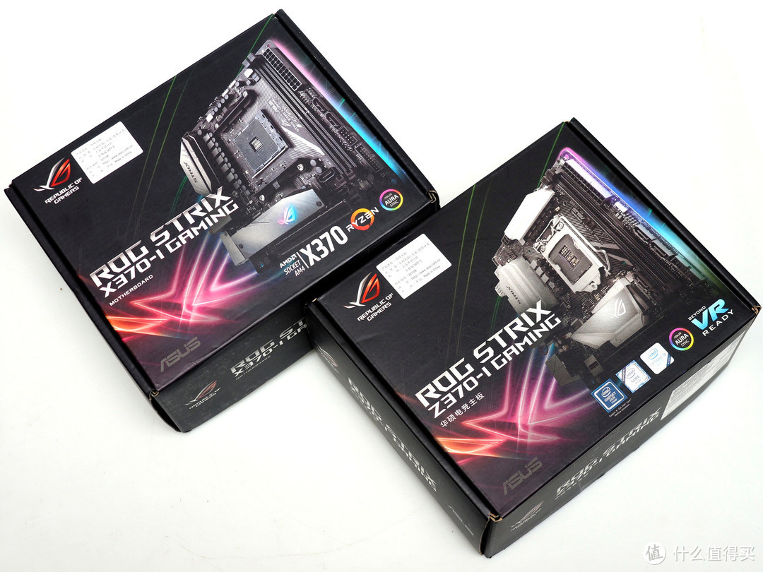 #本站首晒#Ryzen和Coffee Lake同频大对比和ASUS ROG Strix 370 ITX双雄开箱