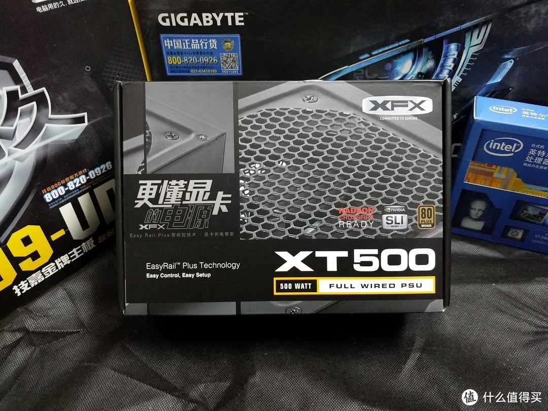 #本站首晒#【EXP体验】铜牌走线王？讯景 XT2 500W电源体验