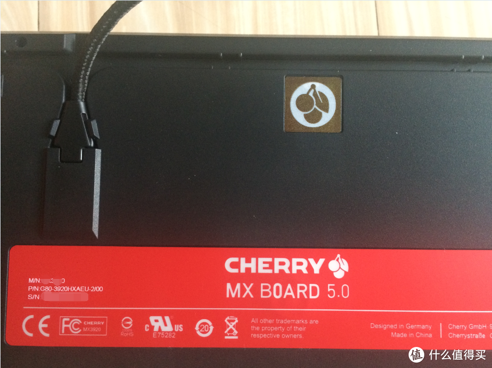 #原创新人#晒单大赛#双11剁手系列之 CHERRY 樱桃 MX-BOARD 5 机械键盘 开箱简测体验