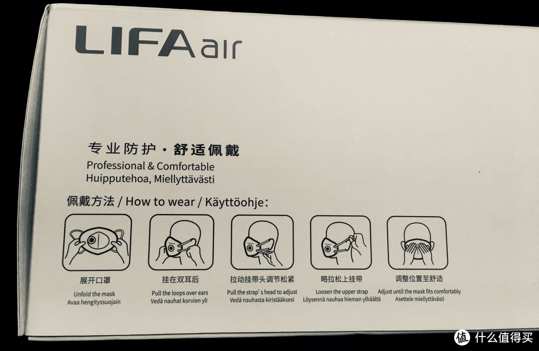 高颜值的选择——LIFAair LM99 自吸过滤式防雾霾口罩