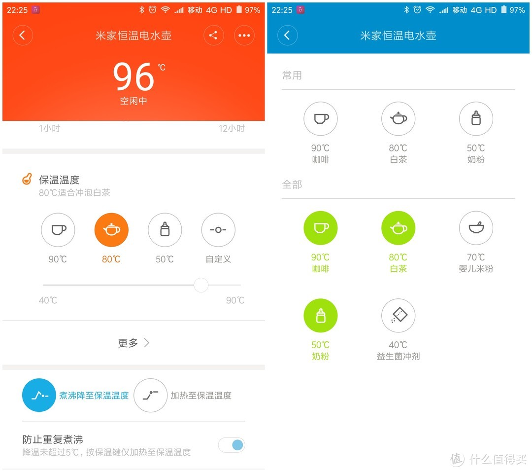 高颜值+超实用= MI 米家 恒温电水壶