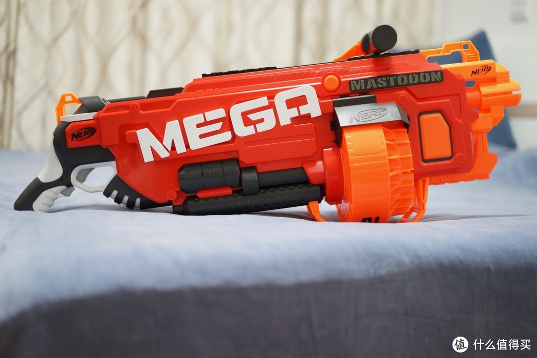 #本站首晒# 感受远古巨兽的愤怒吧！NERF MEGA系列 之 猛犸（MASTODON）开箱！