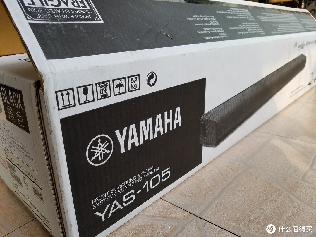 Yamaha雅马哈YAS-105回音壁简评