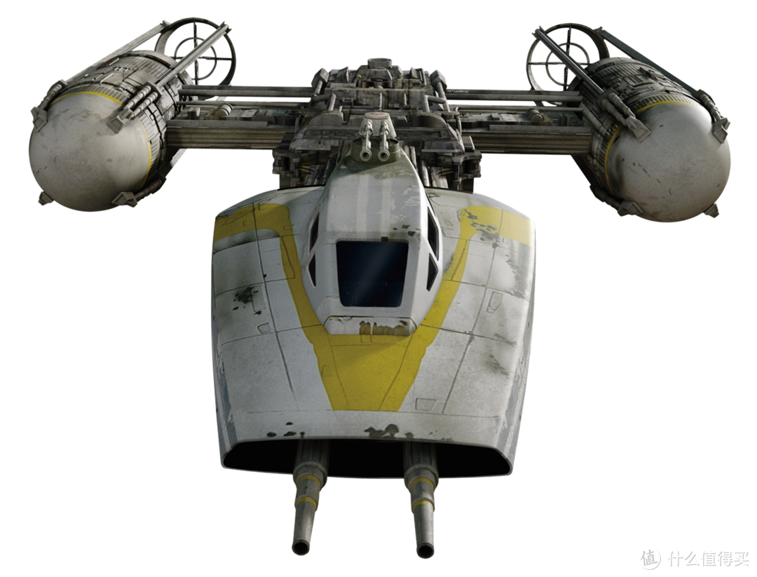 #晒单大赛#裸奔的复古战机—LEGO 乐高 星球大战系列 75172 Y翼战机 开箱