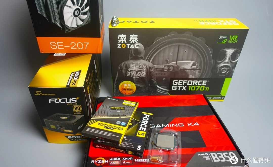 神秘加成？ZOTAC 索泰 GTX1070Ti 吃鸡定制版 显卡 开箱