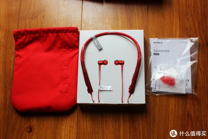 索尼的那一抹朱砂红,sony 索尼 MDR-EX750BT 入耳式无线蓝牙耳机 初体验
