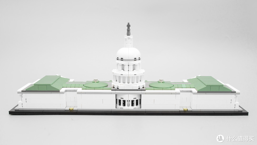 #晒单大赛#掌上旅游，带你游览到不了的地方—LEGO 乐高 建筑系列 21030 美国国会大厦 晒物