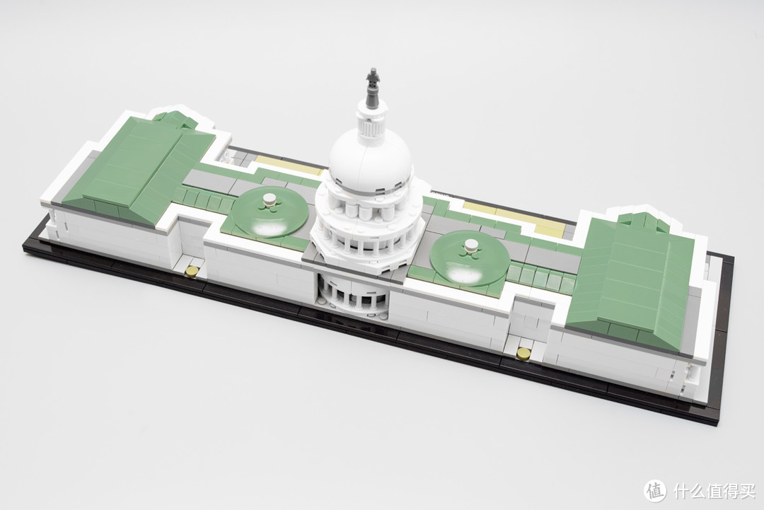 #晒单大赛#掌上旅游，带你游览到不了的地方—LEGO 乐高 建筑系列 21030 美国国会大厦 晒物