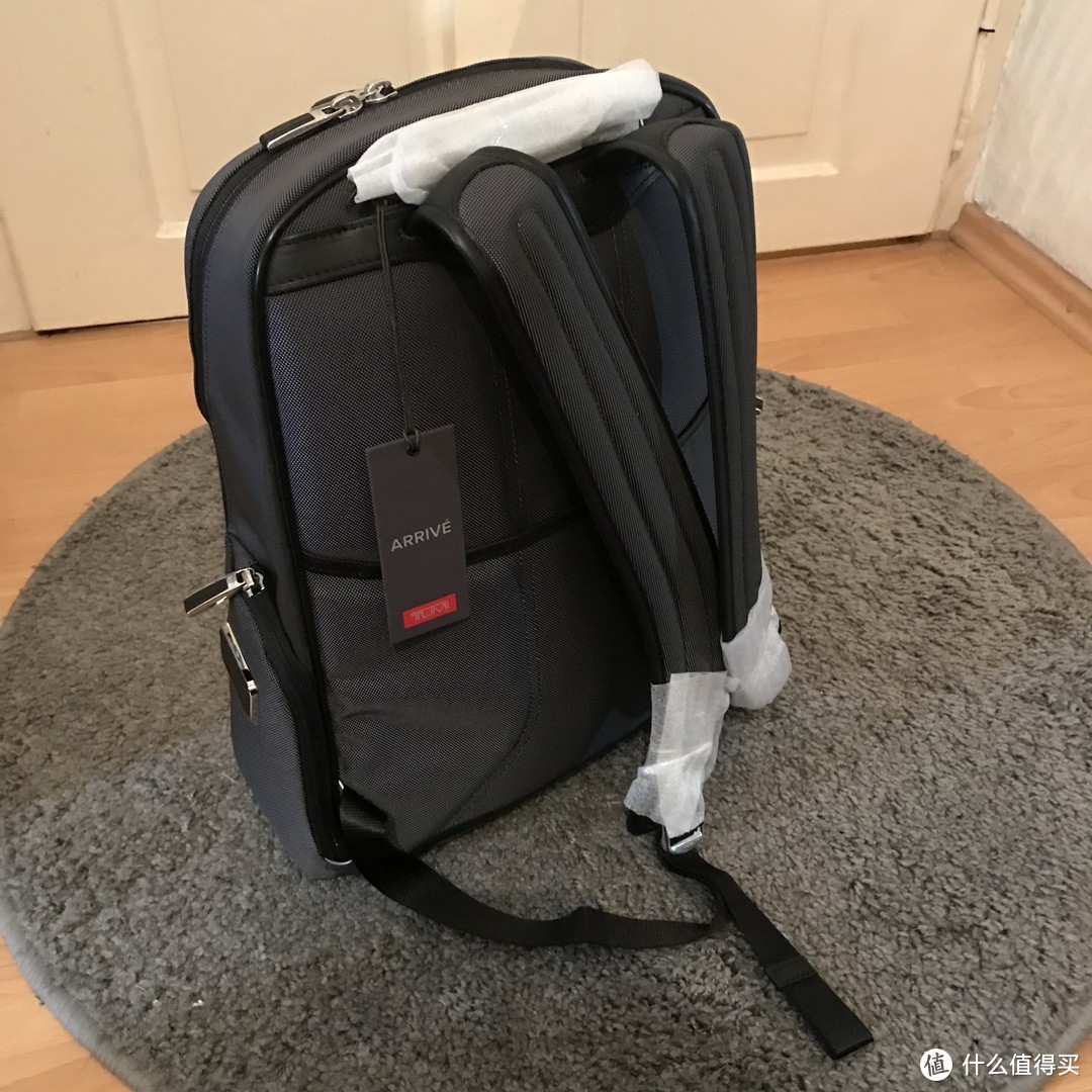 #本站首晒#难得的秀气款--TUMI Arrivé Logan Backpack双肩背包 开箱晒单