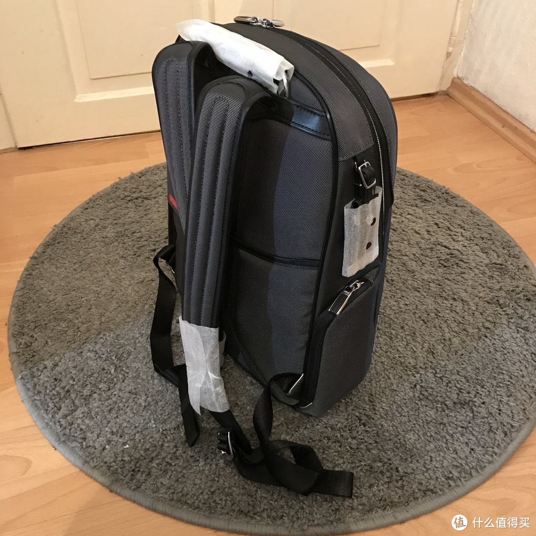 #本站首晒#难得的秀气款--TUMI Arrivé Logan Backpack双肩背包 开箱晒单