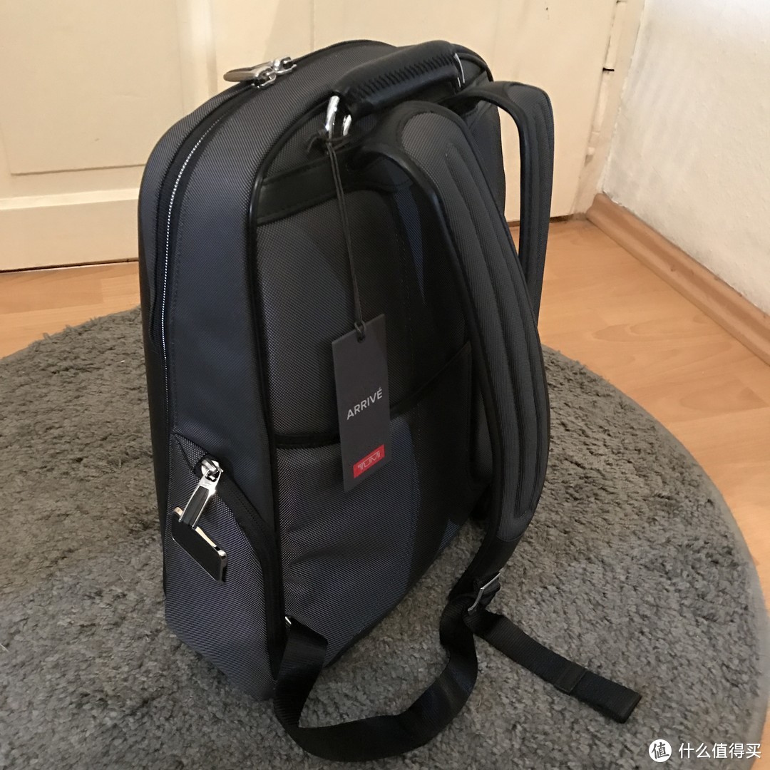 #本站首晒#难得的秀气款--TUMI Arrivé Logan Backpack双肩背包 开箱晒单