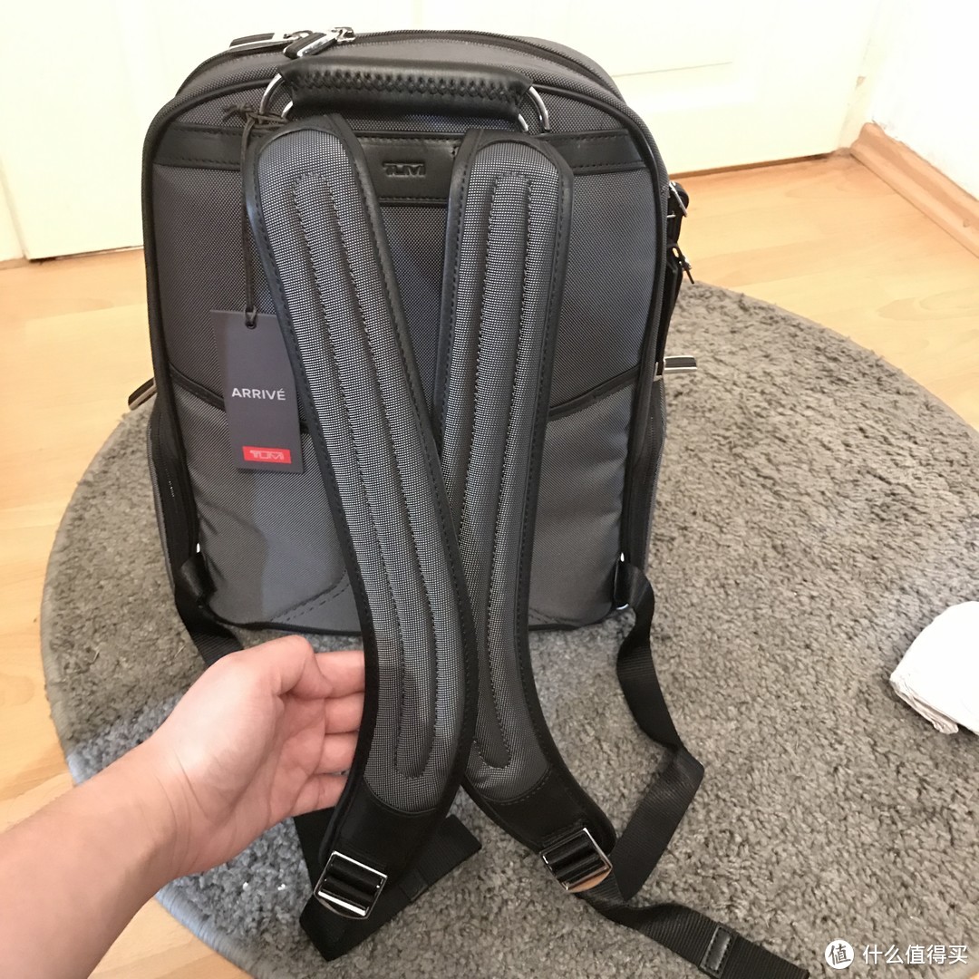 #本站首晒#难得的秀气款--TUMI Arrivé Logan Backpack双肩背包 开箱晒单