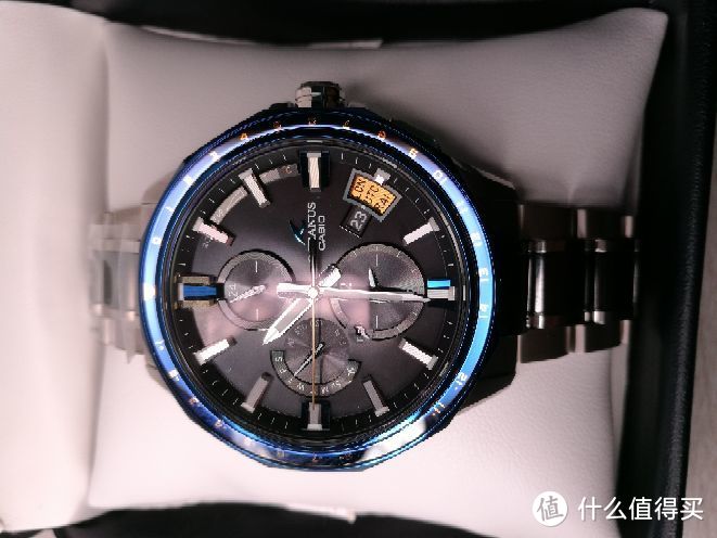 #原创新人# 只为心中那一抹骚蓝 CASIO 卡西欧  海神 OCW-G2000E-1AJF 腕表