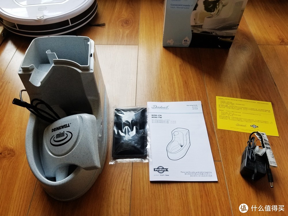 让主子也能喝上活动水，PetSafe Drinkwell迷你型宠物喷泉饮水器开箱及初体验