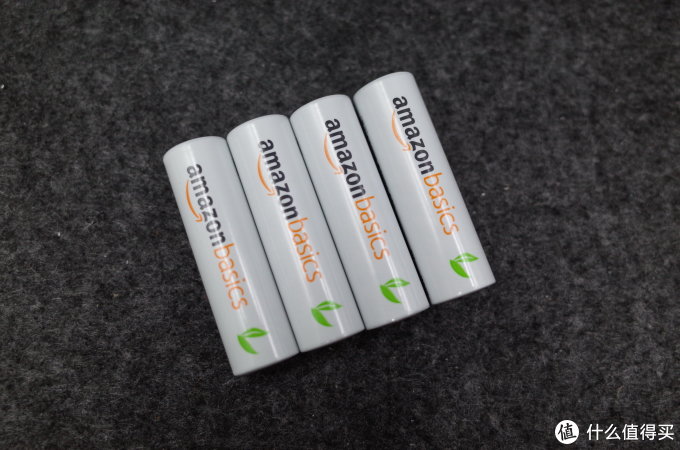 AmazonBasics 亚马逊 倍思 白色绿叶标 5号、7号镍氢充电电池 开箱