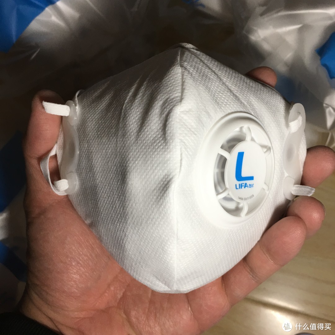 新人首测—— LIFAair LM99自吸过滤式防雾霾口罩（10只装）