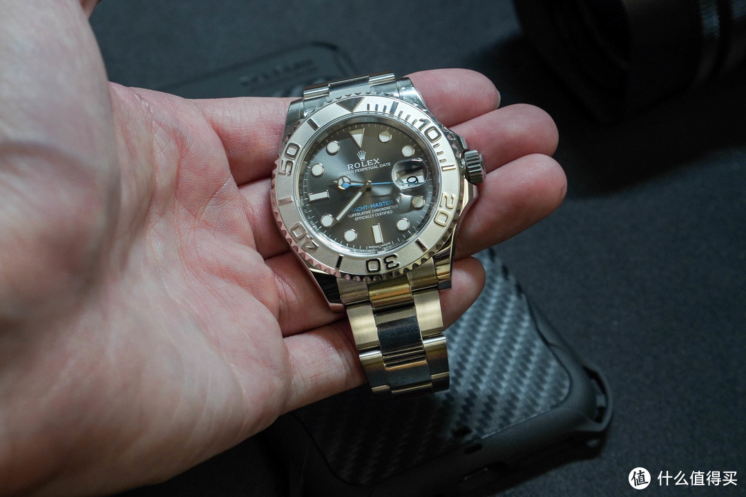 #本站首晒# ROLEX 劳力士 灰游艇名仕 ROLEX 116622 上手（附视频）