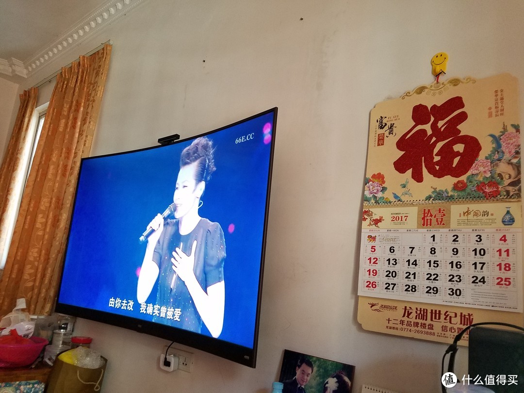 一次不太成功的拔草：TCL 65寸 曲面电视 轻晒