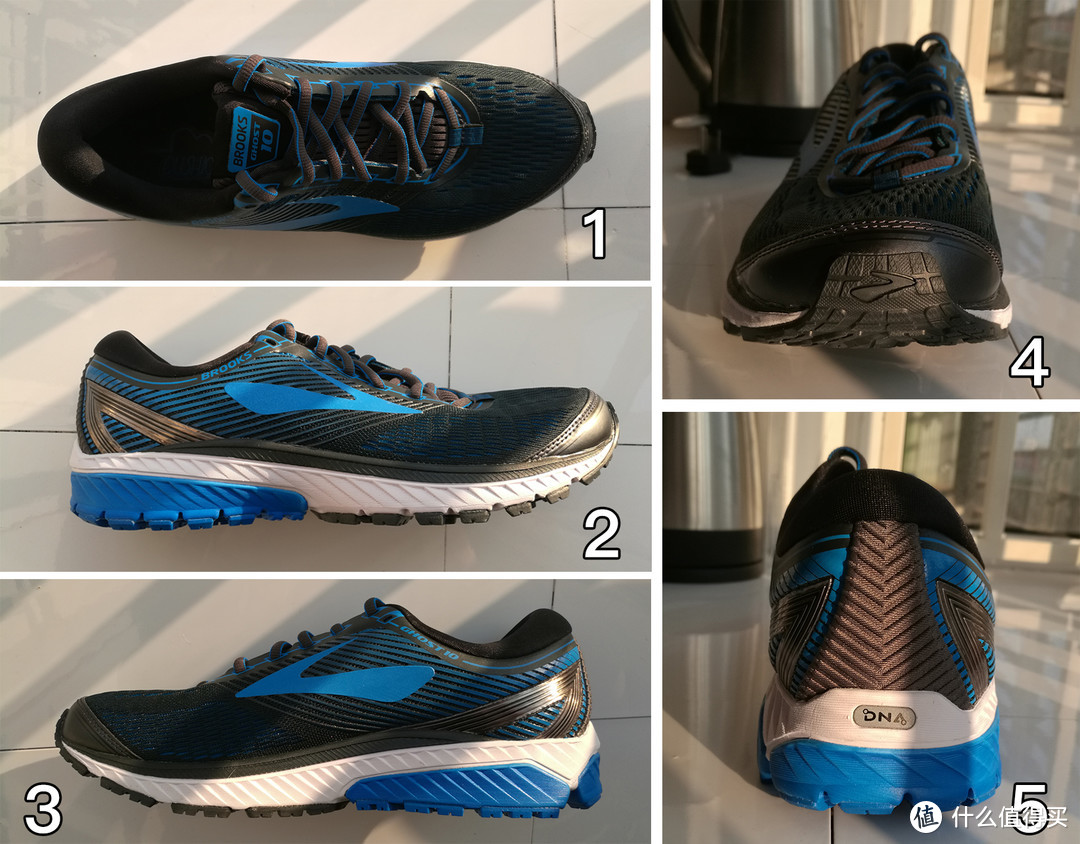 Brooks 布鲁克斯 GHOST 10 跑鞋 使用感受（文末有福利！）