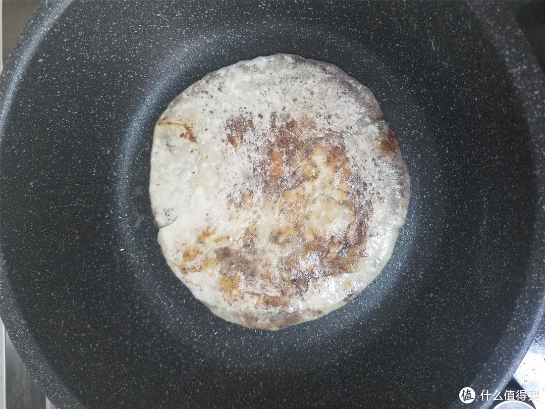 流心版麻酱糖饼，学会这种方法还可以烙千层肉饼