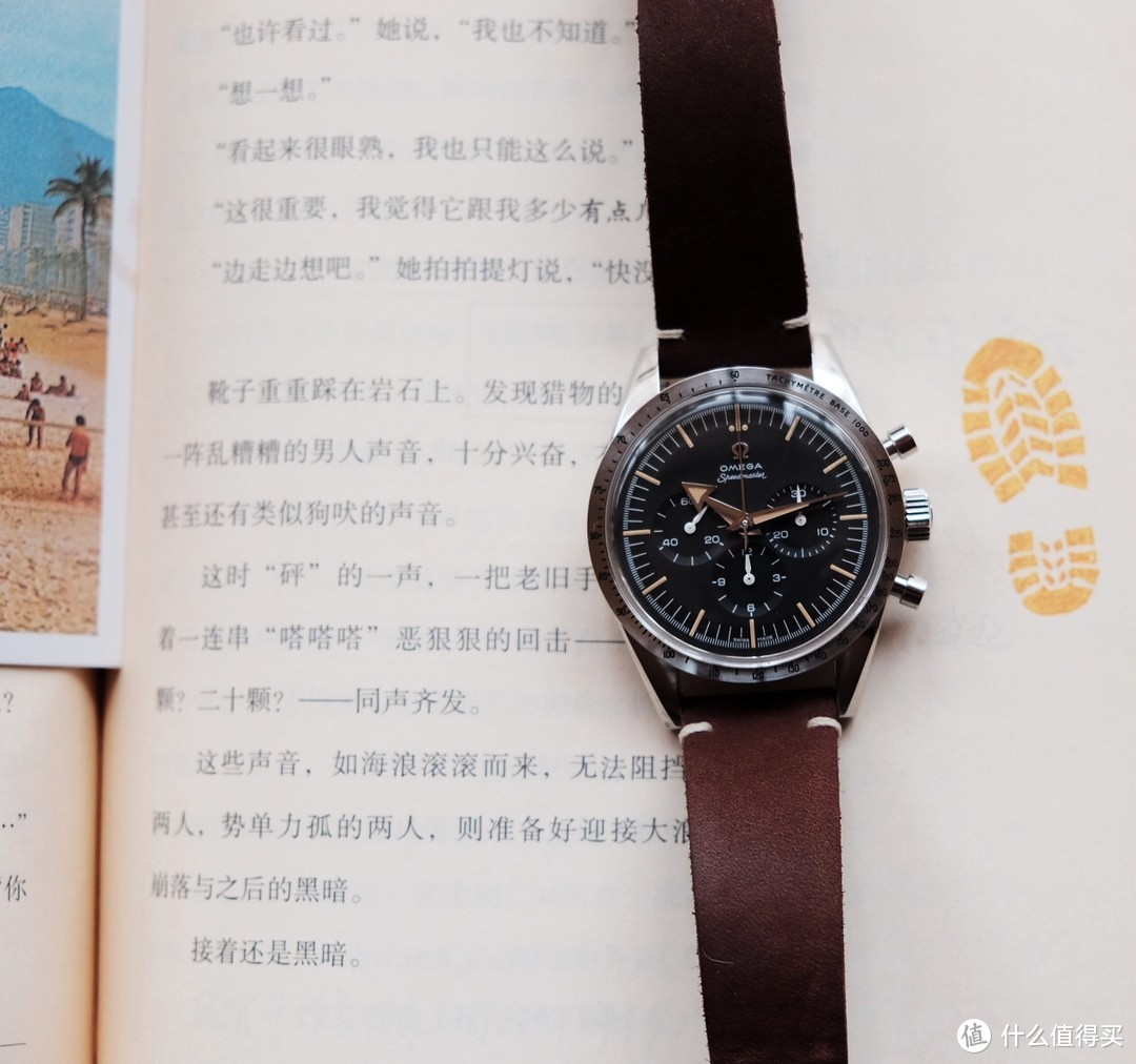 #原创新人#本站首晒#OMEGA 欧米茄 1957复刻60周年纪念限量版Speedmaster超霸 上手