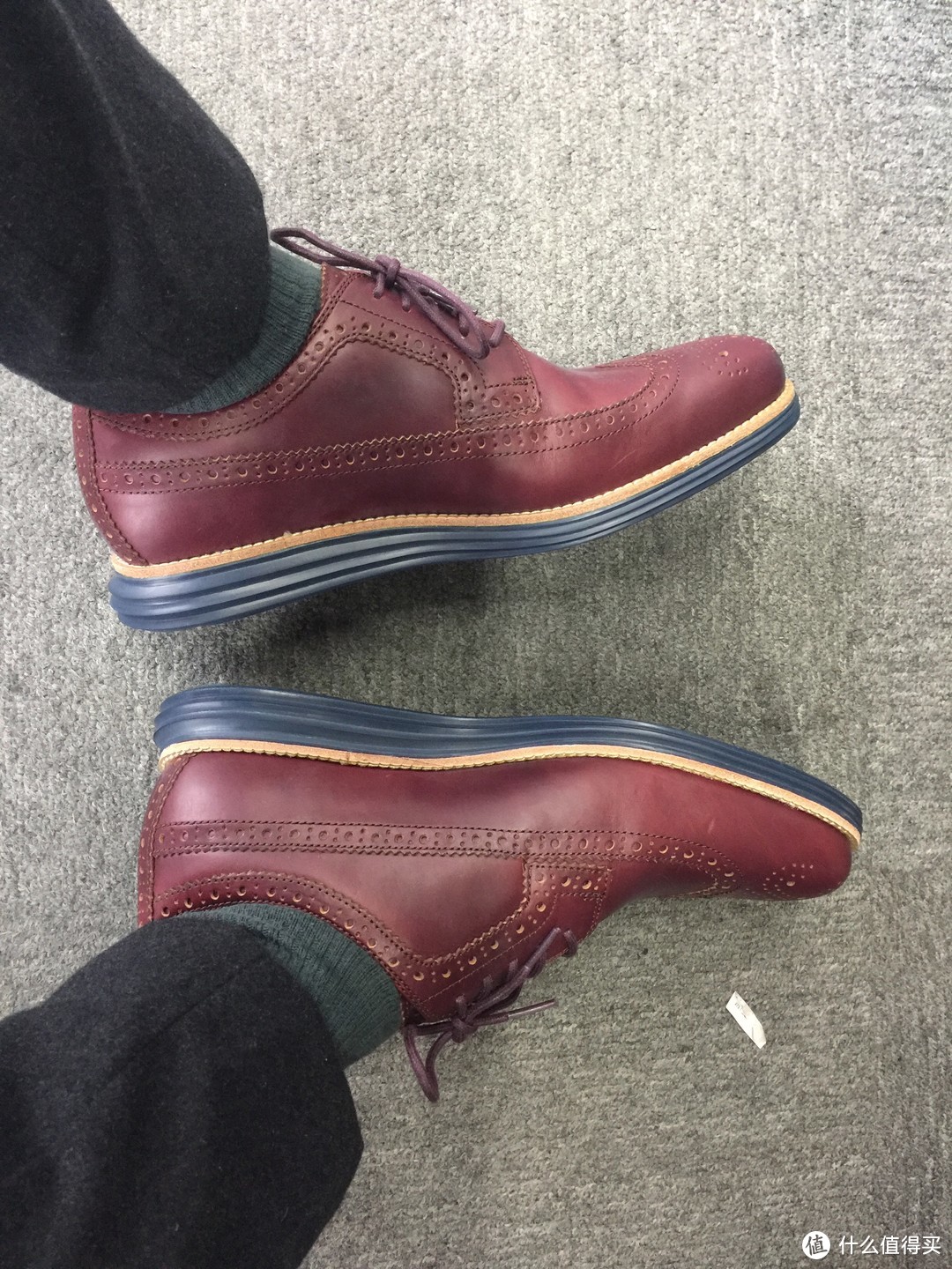 晒三双COLE HAAN  生活休闲鞋 开箱，中亚捡到宝