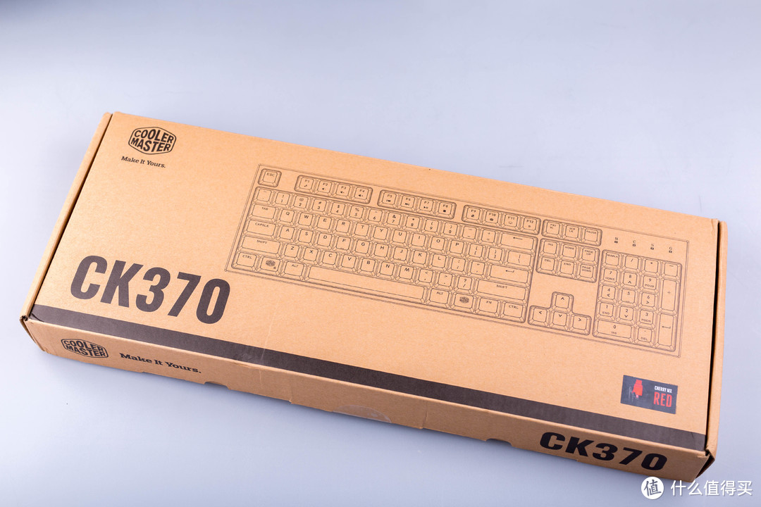 【机械入门好选择】CoolerMaster 酷冷至尊 CK370 键盘 剁手开箱