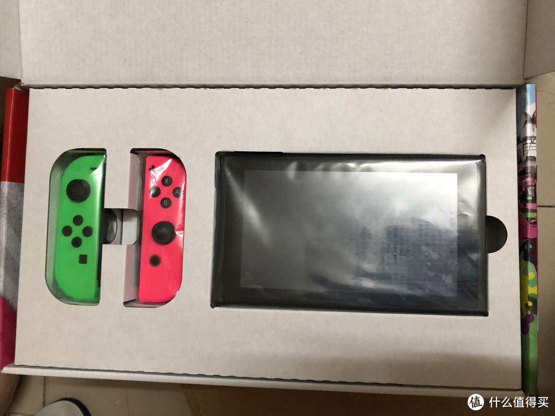 Nintendo 任天堂 Switch 喷射战士2 套装 开箱