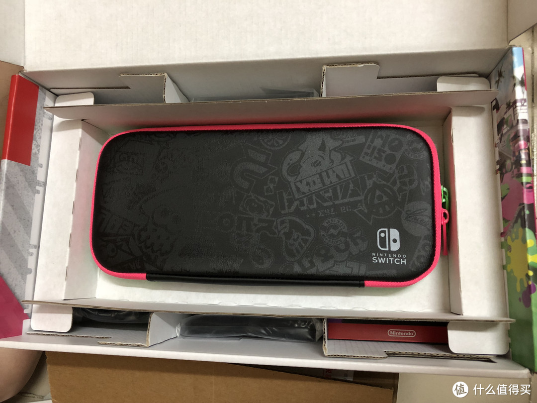 Nintendo 任天堂 Switch 喷射战士2 套装 开箱