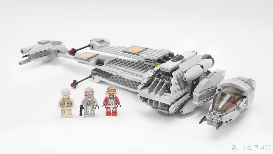 丑的有格调有价值，还很强大—LEGO 乐高 星球大战系列 75050 B翼战机