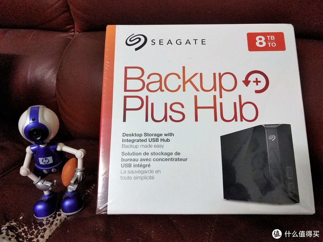#晒单大赛#Seagate 希捷 Backup Plus Hub 8TB 移动硬盘 开箱简评