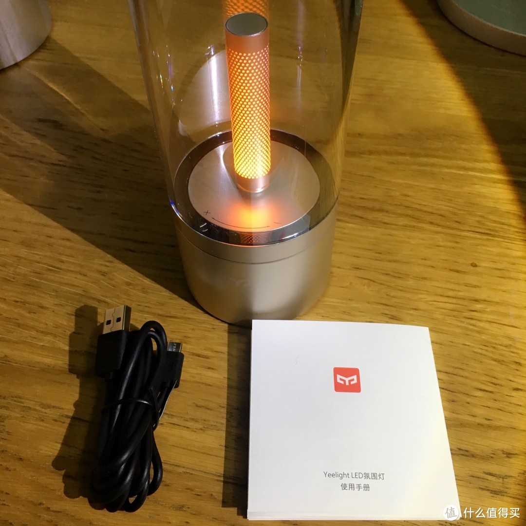 MIJIA 米家 Yeelight 智能烛光氛围灯 开箱