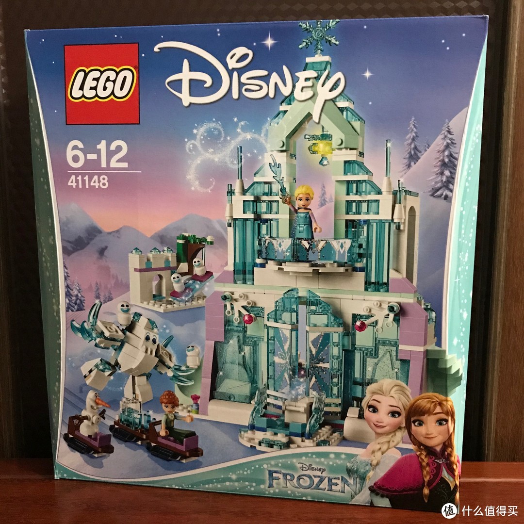 #原创新人#LEGO 乐高 41148 艾莎的魔法冰雪城堡 晒单