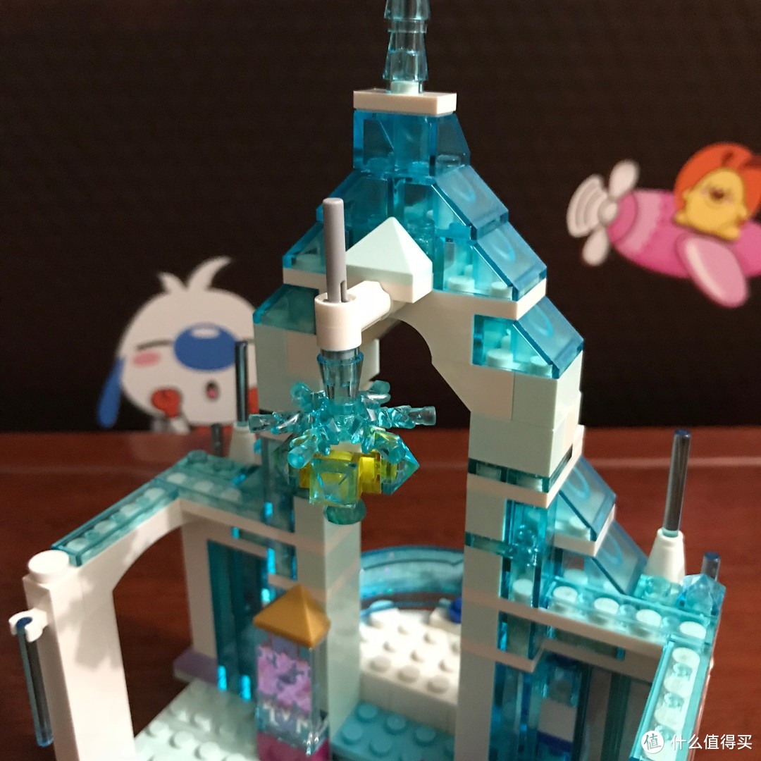 #原创新人#LEGO 乐高 41148 艾莎的魔法冰雪城堡 晒单