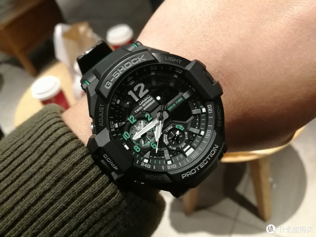 大力哥黑五入手CASIO 卡西欧 G-SHOCK GA-1100 掉针王