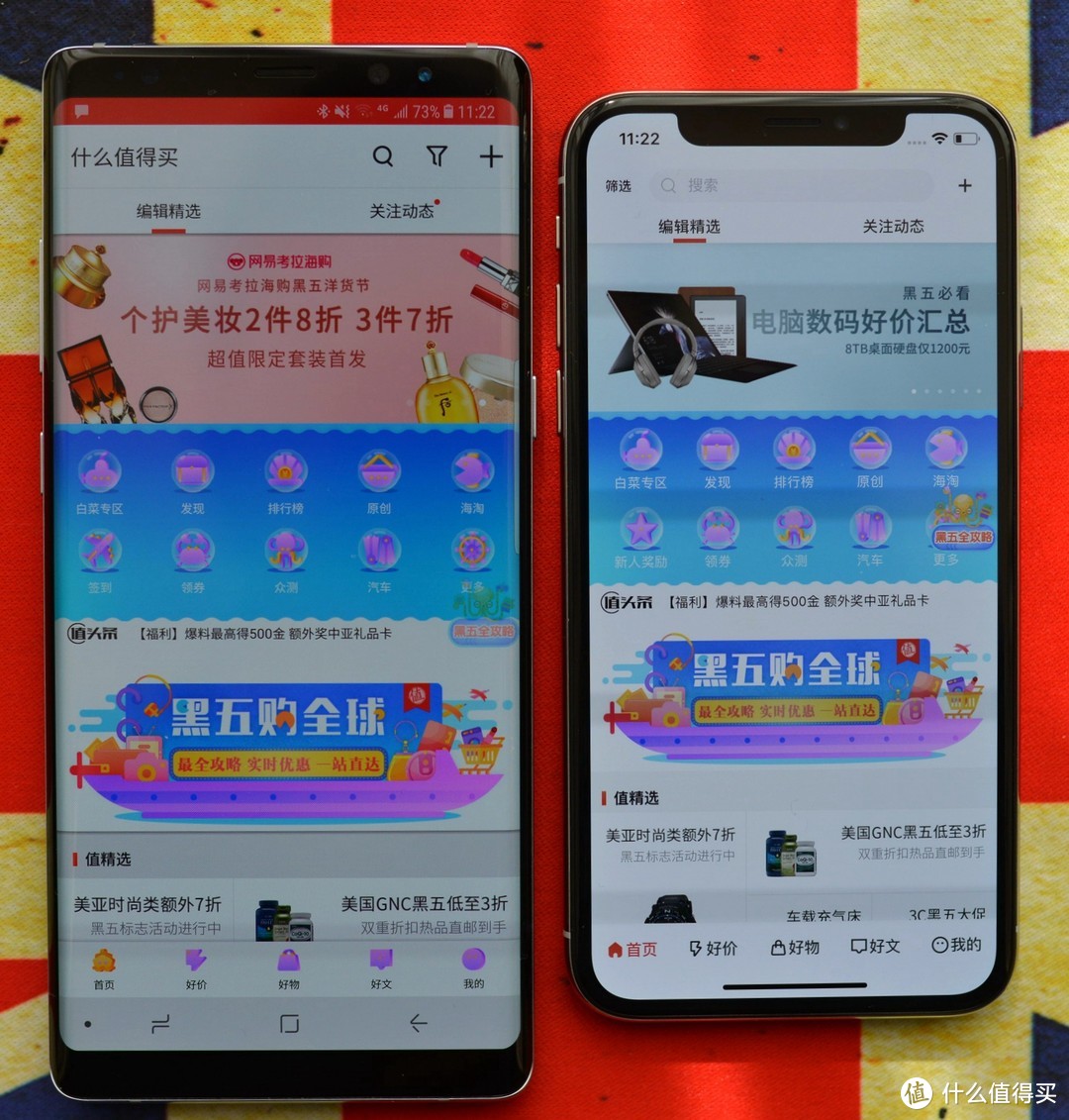 #张大妈漂流计划#地表最强王者之争？SAMSUNG 三星 Note8 VS APPLE苹果 iPhone X 任性对比