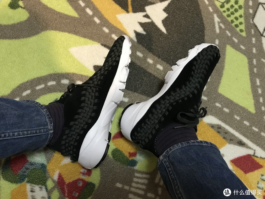 #晒单大赛#NIKE 耐克 AIR FOOTSCAPE WOVEN 休闲鞋