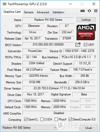 显卡界的黑白双煞—Dataland 迪兰 RX580 8G X-Serial 战神版 & 18周年纪念版 性能测试