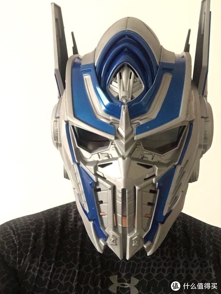 #本站首晒#I am Optimus Prime！大哥附体 ——可变声擎天柱头盔