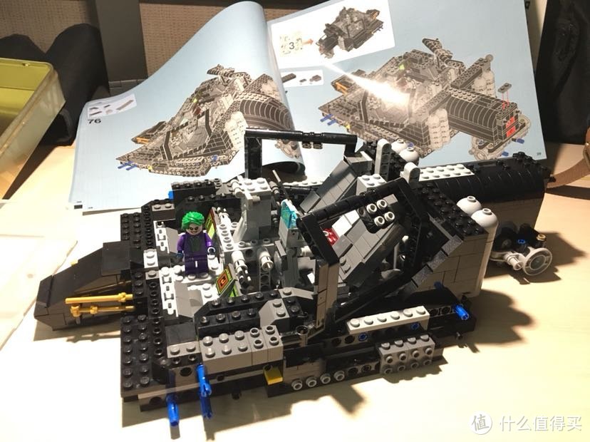 #晒单大赛#颠颠又倒倒好比浪涛：乐高 The Tumbler（LEGO76023）