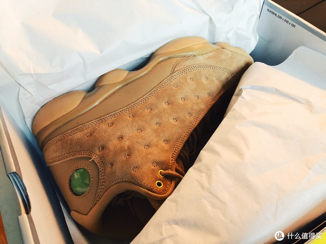 最高期待但却整段垮掉的AJ — Nike 耐克 AirJordan 13 Retro "Wheat" 篮球鞋 开箱及翻车全程（附后续）