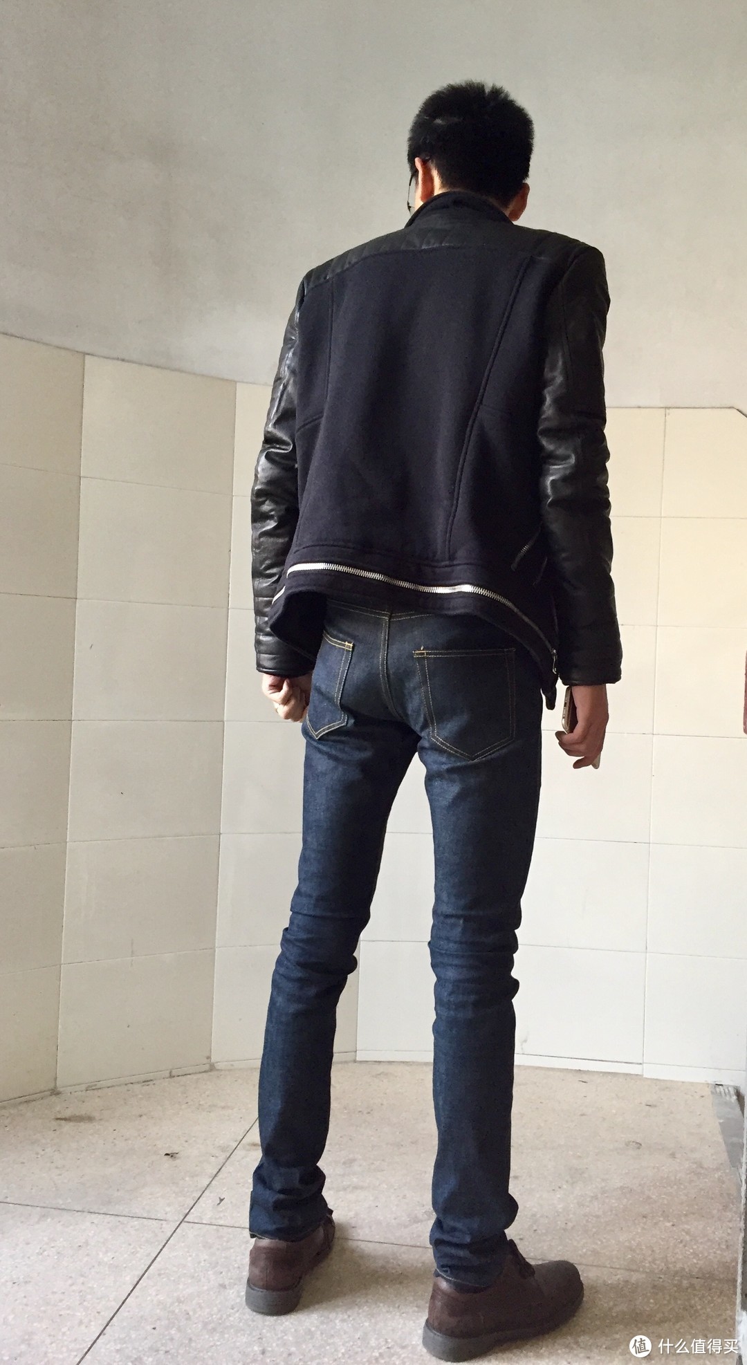 #晒单大赛#Saint Laurent 13ss D02 蓝色牛仔裤分享