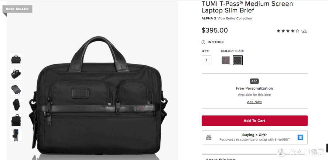 TUMI 途明 Alpha 2 T-Pass Medium Screen Laptop Slim Brief 公文包 开箱