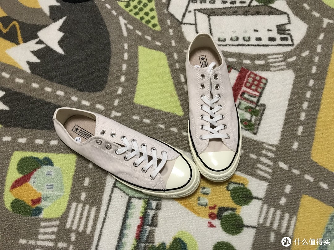 #晒单大赛#年纪大穿骚粉！第12双匡威！CONVERSE 匡威 All Star 70 帆布鞋